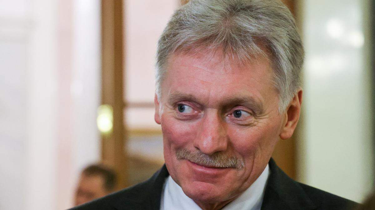 El portavoz del presidente Putin, Dmitri Peskov.