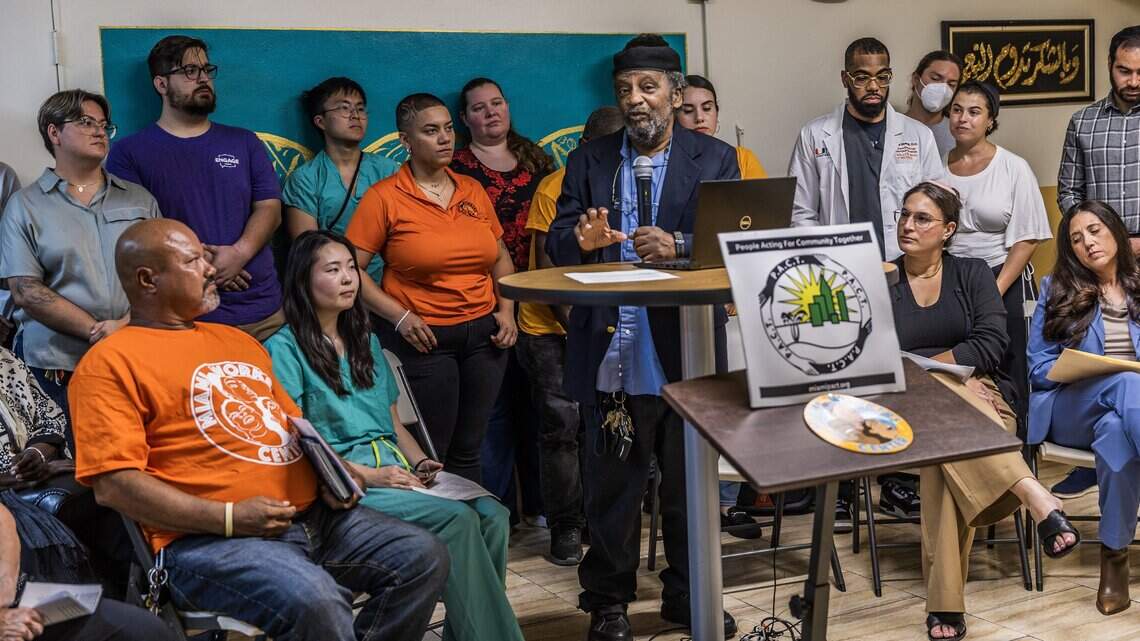 Miami-Dade recortó drásticamente el programa de ayuda para desalojos. Líderes religiosos presionan para restaurar la financiación
