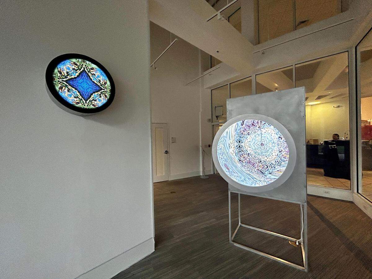 'Entrodoscopes' es el título de la seductora y, a un tiempo, alarmante instalación inmersiva de Sandra Ramos  abierta ahora al público en el Lowe Art Museum de la Universidad de Miami. 