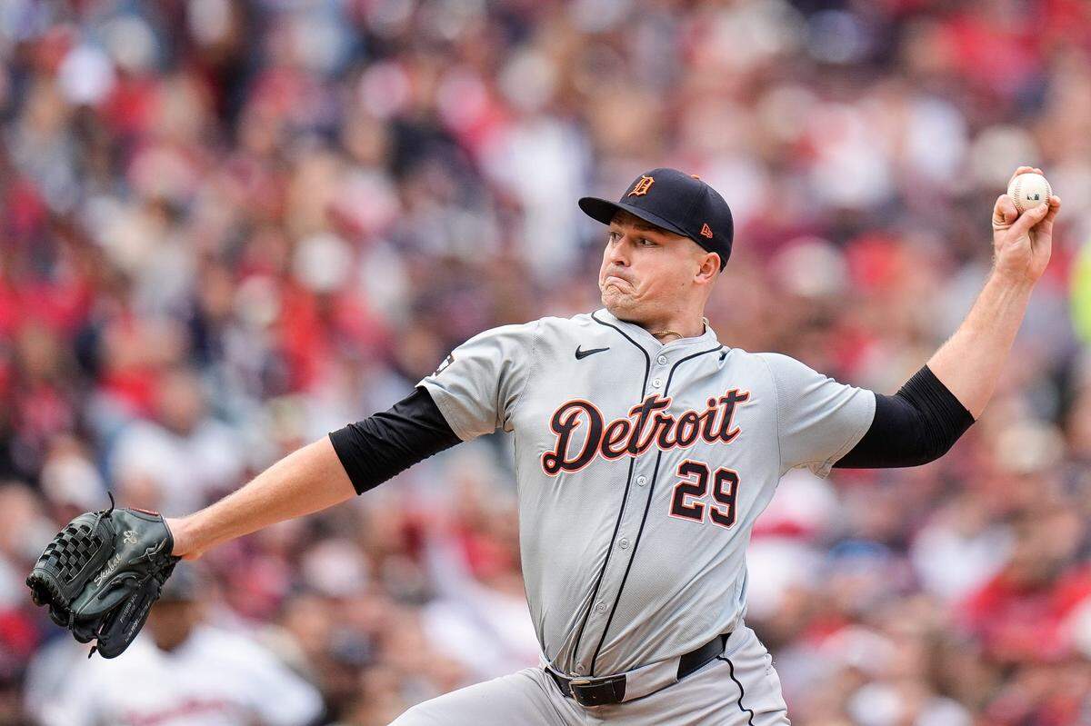 El zurdo de los Tigres de Detroit Tarik Skubal ganó 18 juegos y dejó un promedio de limpias de 2.39.