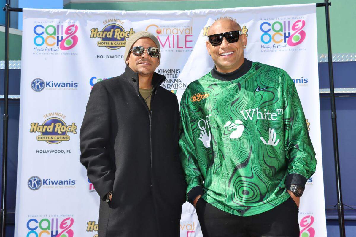 Randy Malcom y Alexander Delgado, de Gente de Zona, son los reyes del Carnaval Miami 2024, que concluye el domingo con el Festival Musical de la Calle Ocho.