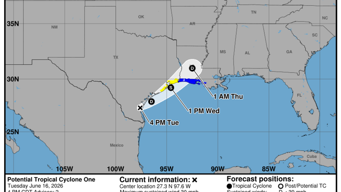 Potencial ciclón tropical podría convertirse en Arthur, primera tormenta en el Atlántico