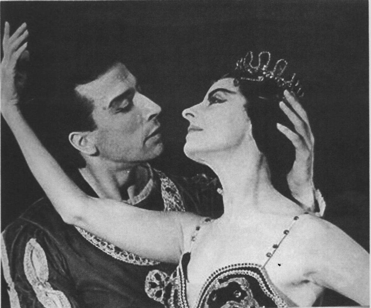 Rodolfo Rodríguez y Alicia Alonso.