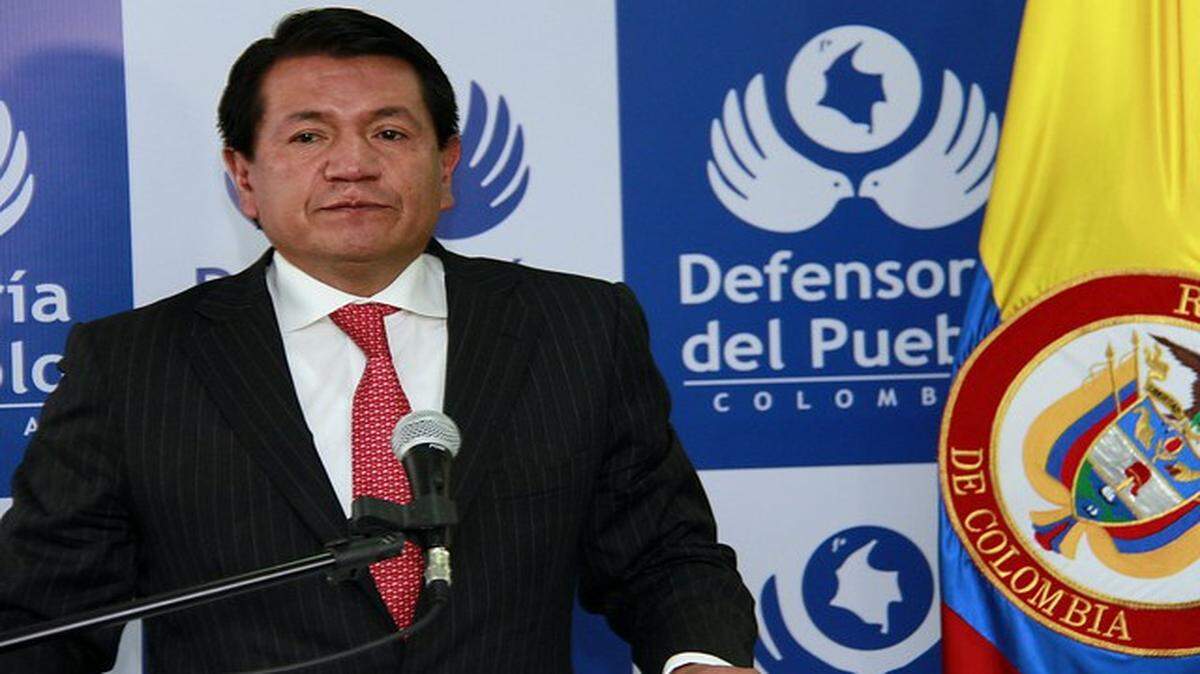 El defensor del Pueblo de Colombia, Jorge Armando Otálora. 