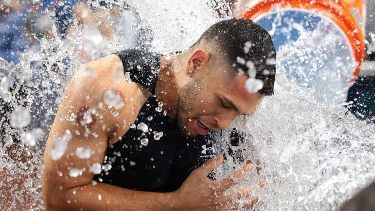 Con un jonrón de oro, Agustín Ramírez prende la fiesta de los Marlins que dejan tendidos a los Dodgers