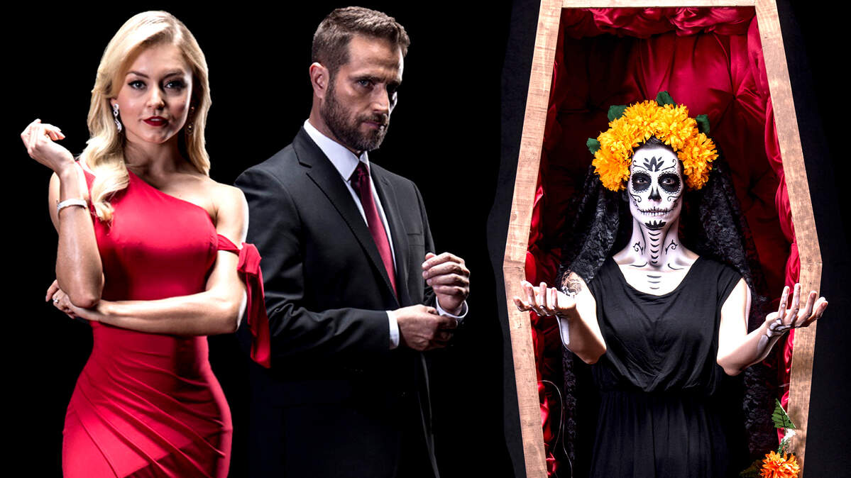 Angelique Boyer y Michel Brown.