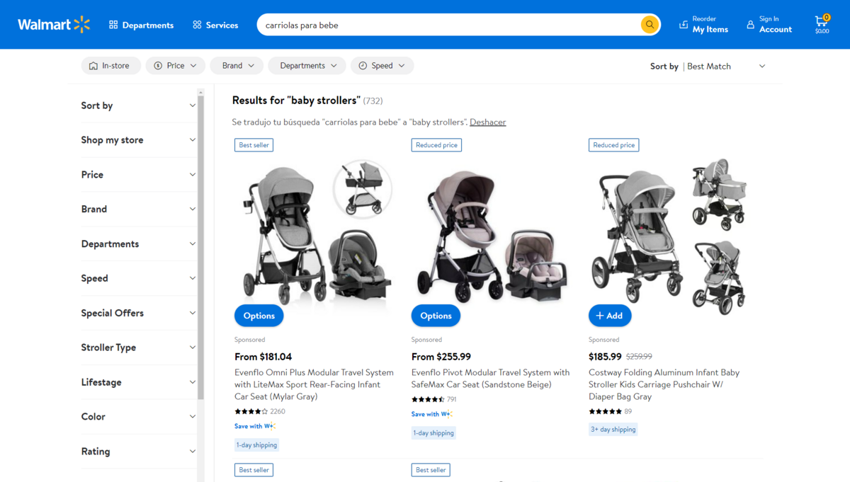 Para el equipo de Experiencias Españolas en Walmart Global Tech es un desafío adaptar su búsqueda en español a los múltiples dialectos del idioma y la heterogeneidad de las consultas que convergen en la misma intención de compra
