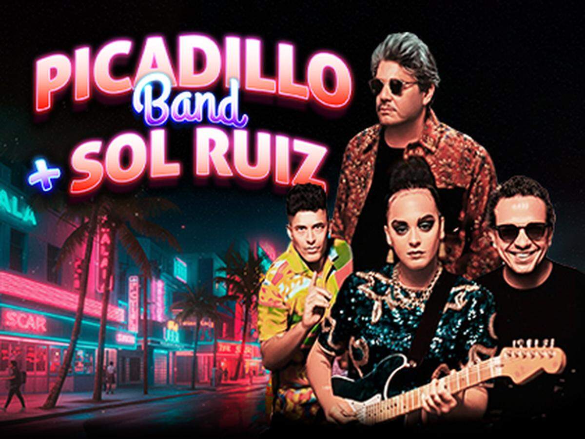 Concierto de Picadillo Band + Sol Ruiz en el Teatro Trail.