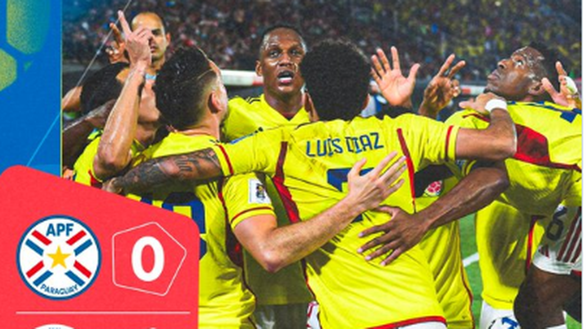  Rafael Santos Borré convirtió un penal a los 11 minutos y Colombia logró el martes una victoria de 1-0 en su visita a Paraguay, para situarse provisionalmente en la tercera casilla de la eliminatoria al Mundial de 2026