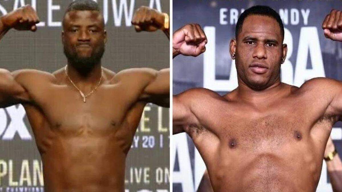 La Federación Internacional de Boxeo (IBF) ordenó una eliminatoria oficial entre el cubano Frank Sánchez (der.) y el nigeriano Efe Ajagba.