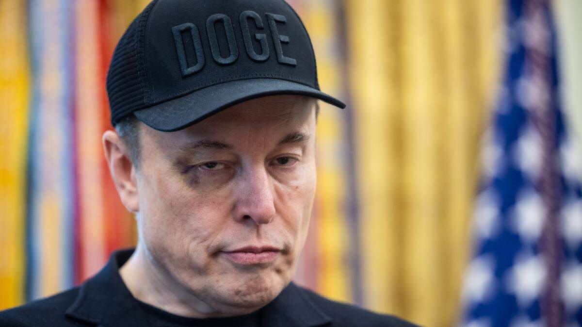 Elon Musk aparece durante una rueda de prensa en el Despacho Oval de la Casa Blanca el 30 de mayo de 2025.