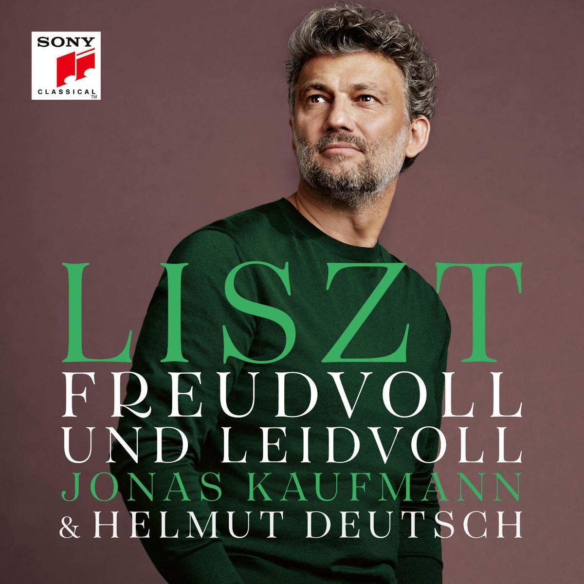 Carátula del disco “Liszt - Freudvoll und Leidvoll” (en español, “Pleno de alegría y de tristeza”).