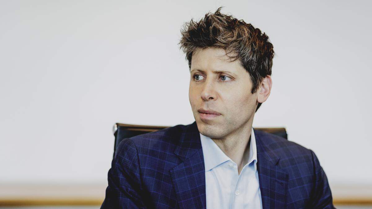 Sam Altman, director ejecutivo de OpenAI, visto durante una entrevista en Berlín, Alemania, el 25 de septiembre de 2025.