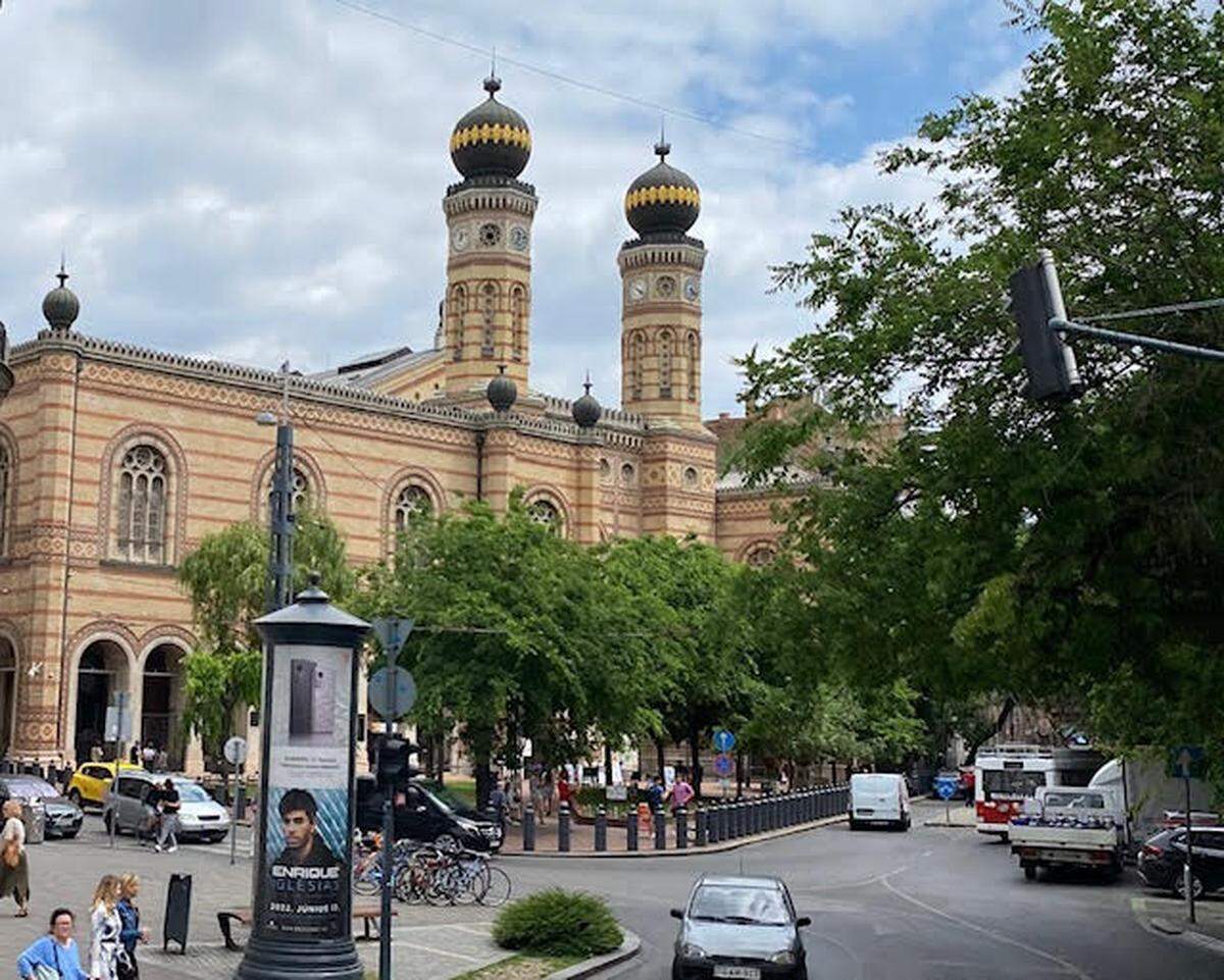 Sinagoga de Dohány, la segunda más grande del mundo.