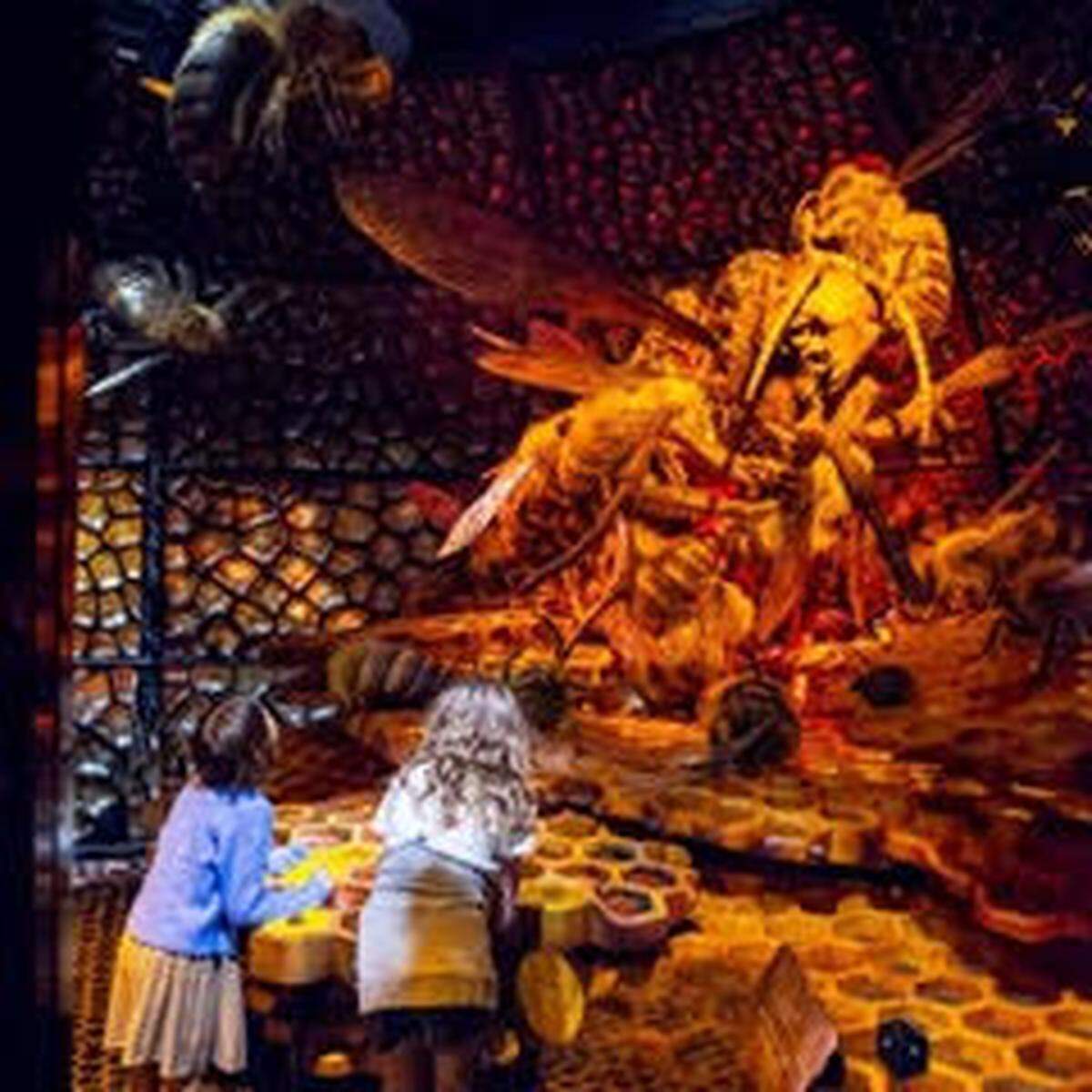 Bugs&nbsp;es una exposición cinematográfica e inmersiva que amplía a escala monumental el mundo bajo tus pies en el&nbsp;Phillip and Patricia Frost Museum of Science.