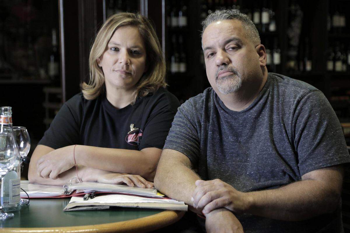 Laura Espinosa and Ronald Torres, owners  of LeKoké Wine and Bites.