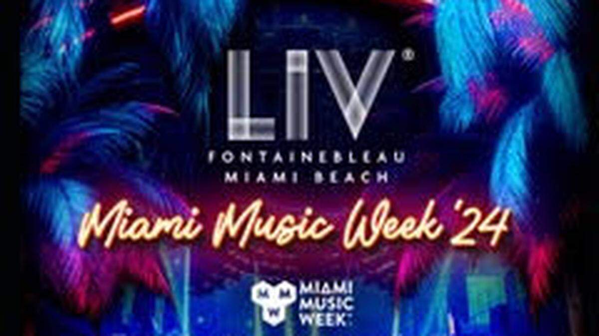 Para la Semana de la Música de Miami, LIV presentará conciertos en vivo de Black Coffee, Tiësto, David Guetta y otros invitados sorpresa.