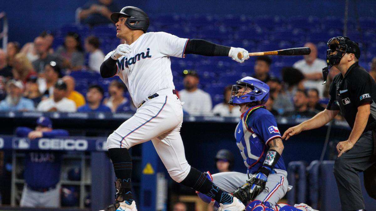 El jardinero de los Marlins Avisail García promedia .164, con un OPS de .498 en sus primeros 17 partidos con el doble de ponches (18) que hits (nueve). 