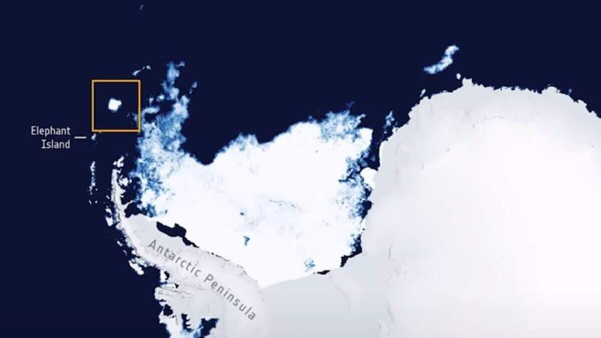 Iceberg A23a - ESA