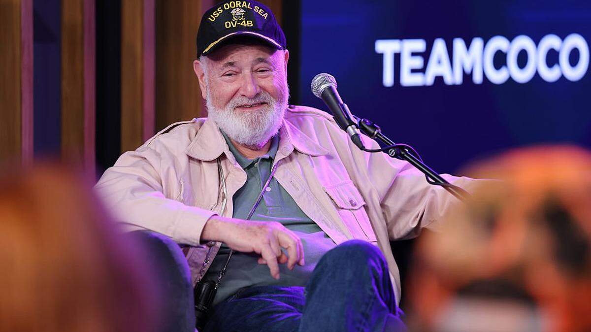 LOS ANGELES, CALIFORNIA - SEPTEMBER 04: Rob Reiner attends SiriusXM Presents Conan O'Brien Needs A Friend Live With The Cast Of "Spinal Tap 2" at SiriusXM Studios on September 04, 2025 in Los Angeles, California. (Photo by Amy Sussman/Getty Images for SiriusXM)