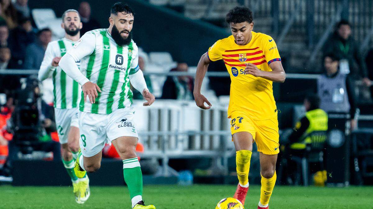 Athletic Bilbao se impuso 4-2 sobre el Barcelona para colocarse en las semifinales de la Copa del Rey, el 24 de enero de 2024 en el estadio Benito Villamarín en Sevilla.