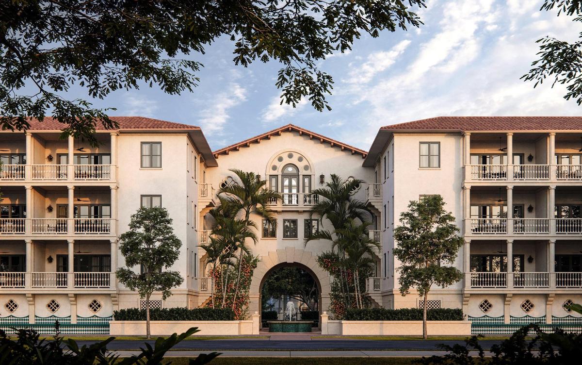 Representaciones de “The Village at Coral Gables”, un proyecto de viviendas de lujo ubicado en el corazón de la ciudad, del desarrollador venezolano Alirio Torrealba, director ejecutivo de MG Developer