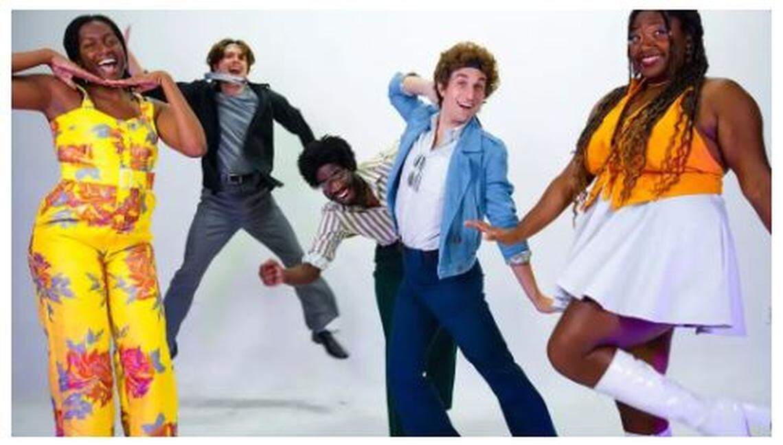 La banda de baile de Orlando “Raspberry Pie” en el Arsht Center.