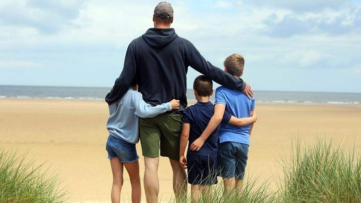 El Príncipe Guillermo con sus tres hijos. 16/6/2024