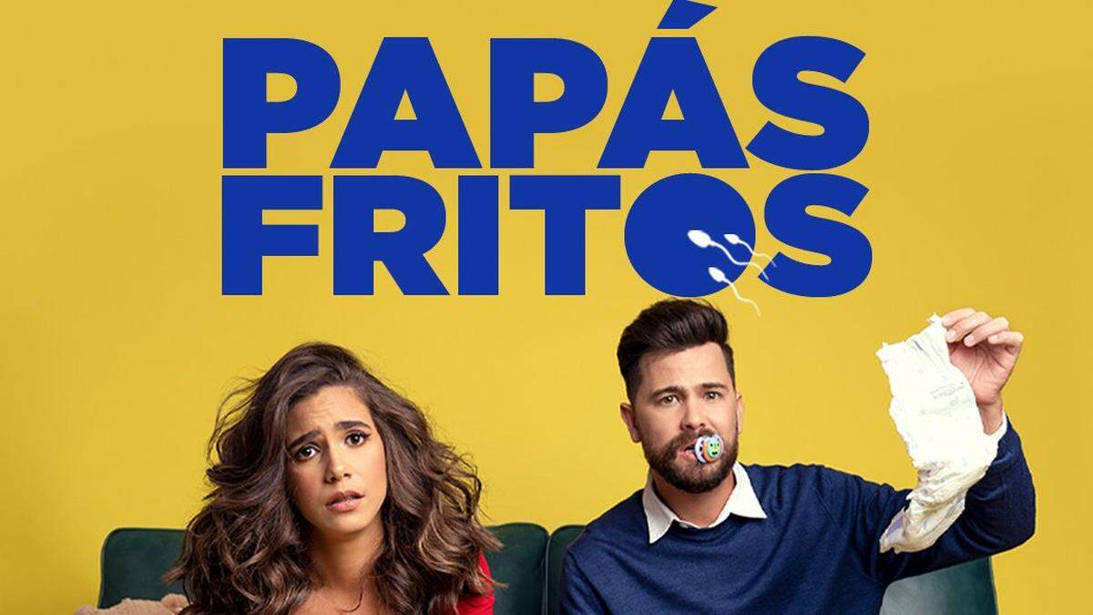 En el Teatro Trail, “Papás fritos”: Valeria y Diego viajan al futuro para saber cuánto les cambiará la vida tener un hijo.