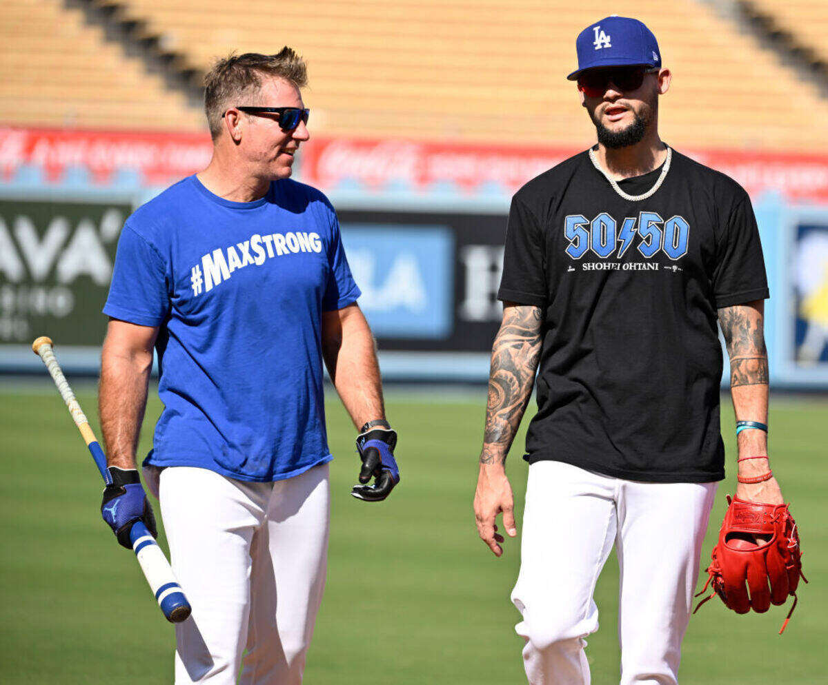 Andy Pagés aseguró que el actual mánager de los Marlins Clayton McCullough (izq.) fue una figura decisiva en su desarrollo como pelotero de Grandes Ligas.