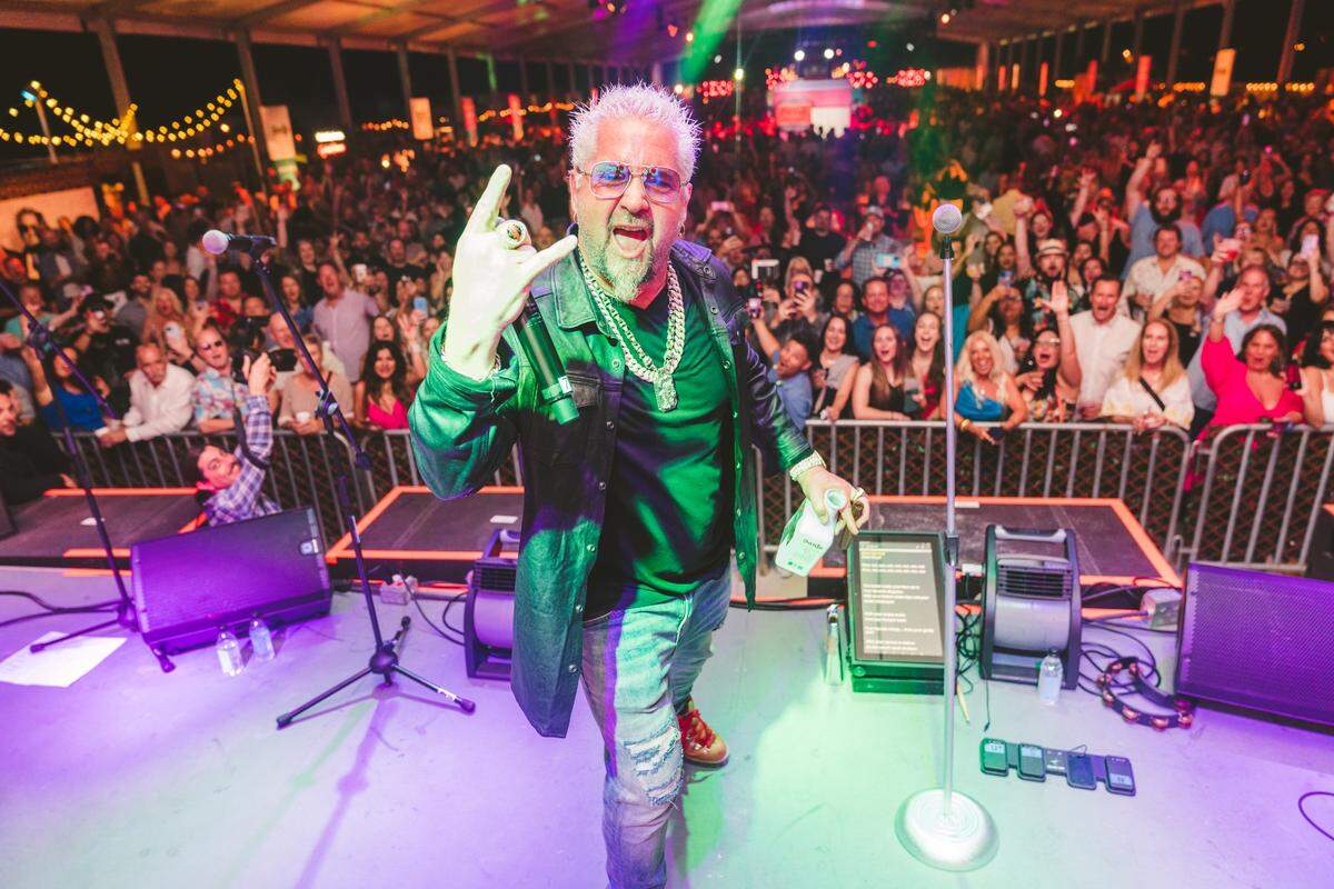 Guy Fieri will host the ‘Tournament of Champions’ competition at the 2025 South Beach Wine & Food Festival.