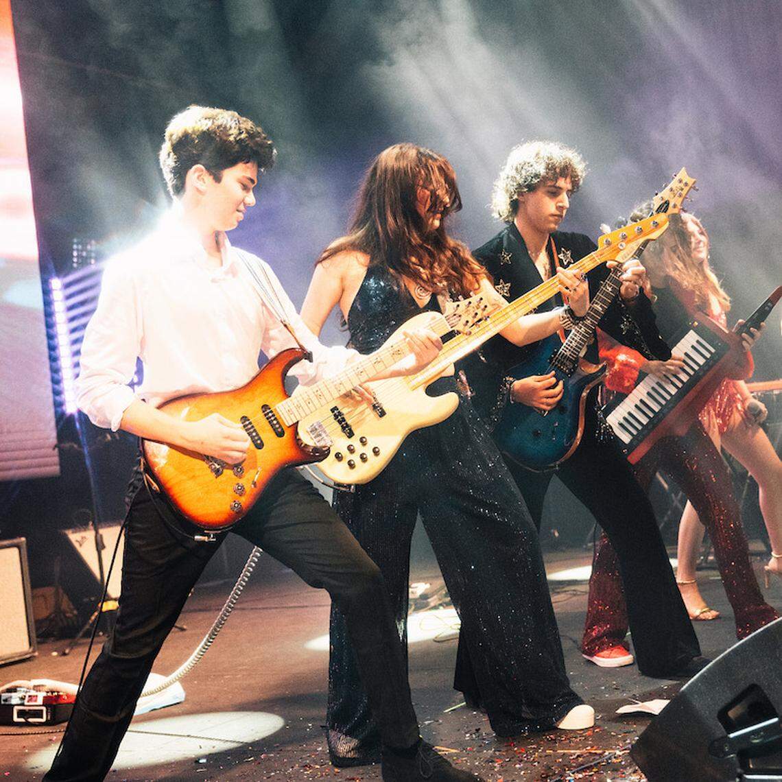 Homenaje al legendario maestro y pionero del rock and roll Doug Burris en Miami Beach Bandshell.