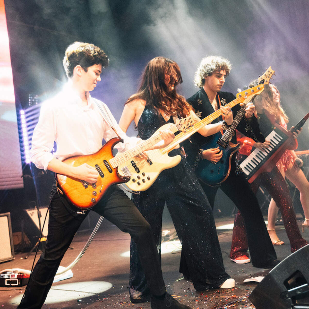 Homenaje al legendario maestro y pionero del rock and roll Doug Burris en Miami Beach Bandshell.