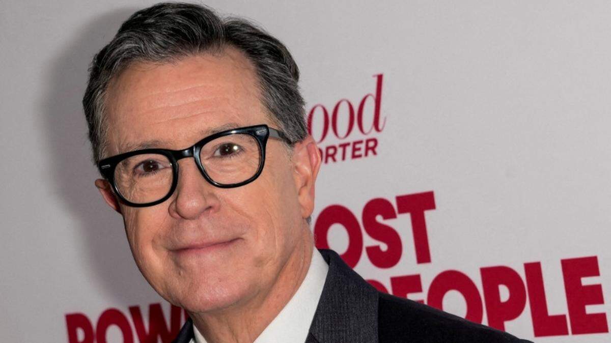 FOTO DE ARCHIVO: Stephen Colbert llega al evento "Las personas más poderosas de los medios" de The Hollywood Reporter, en Nueva York, Estados Unidos. 7 de mayo de 2026. REUTERS/Eduardo Munoz/Archivo