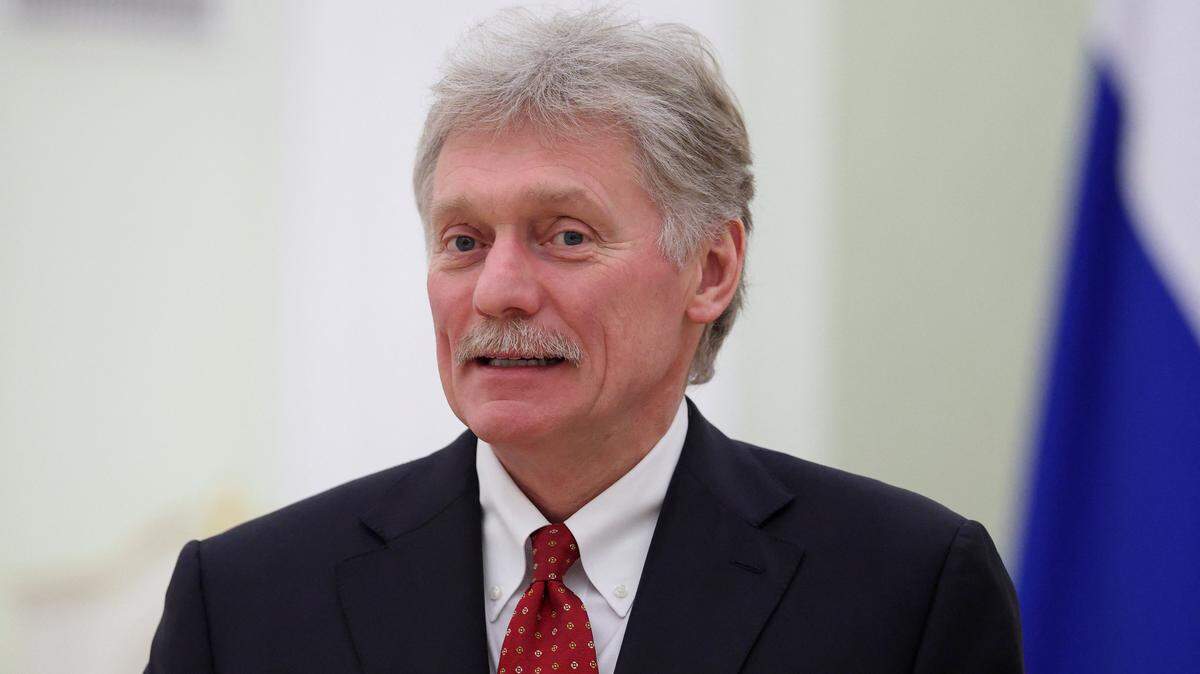 El portavoz del Kremlin, Dmitri Peskov, asiste a una reunión del presidente de Rusia con el presidente de Palestina en el Kremlin, en Moscú, el 22 de enero de 2026.
