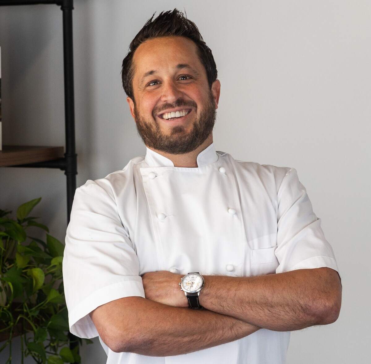 El chef y socio de Maple & Ash, Danny Grant.