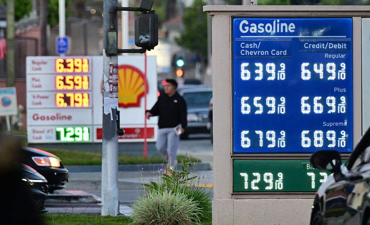 Recent data from AAA show the statewide average price for a gallon of regular gasoline reached about $6.11 on Monday, May 4.