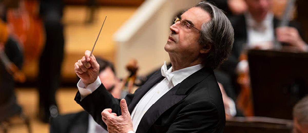 Orquesta Sinfónica de Chicago, dirigida por el Director Musical Emérito, Riccardo Muti, en el Adrienne Arsht Center.