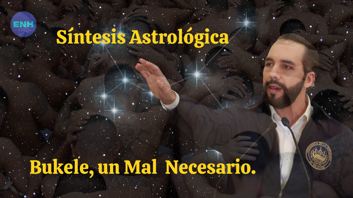 Síntesis Astrológica de Nayib Bukele, presidente de El Salvador