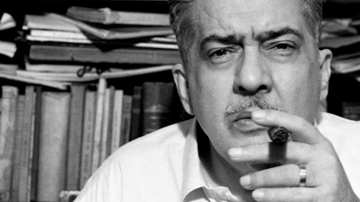 El poeta cubano José Lezama Lima, en una foto sin fechar.