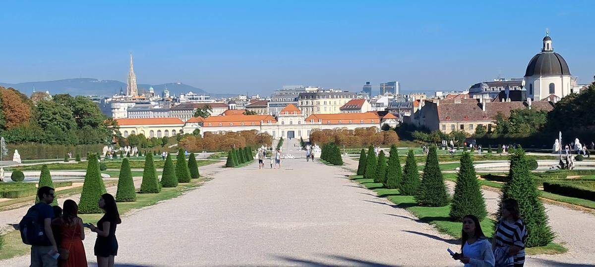 Jardines del Belvedere.