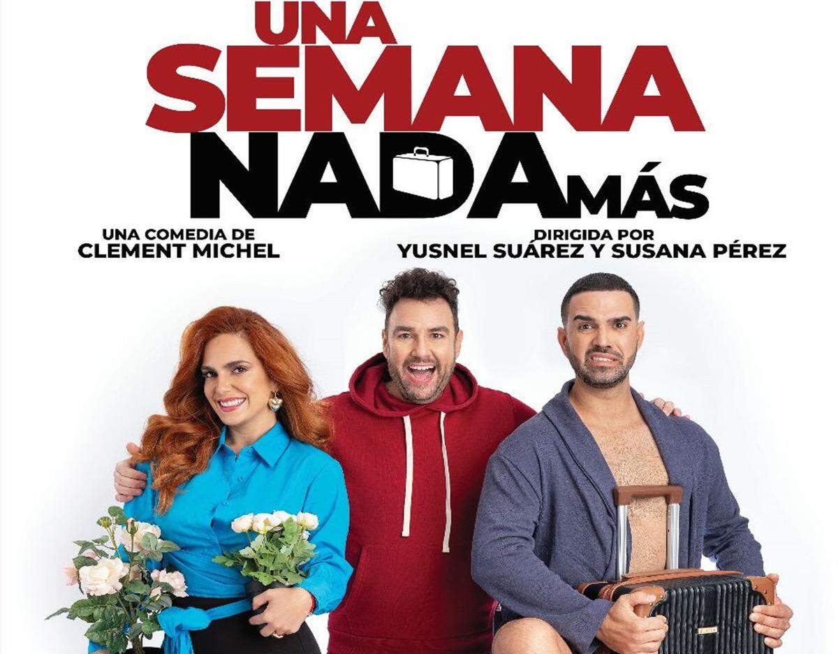 Comedia ‘Una semana nada más’ en el Teatro Trail.