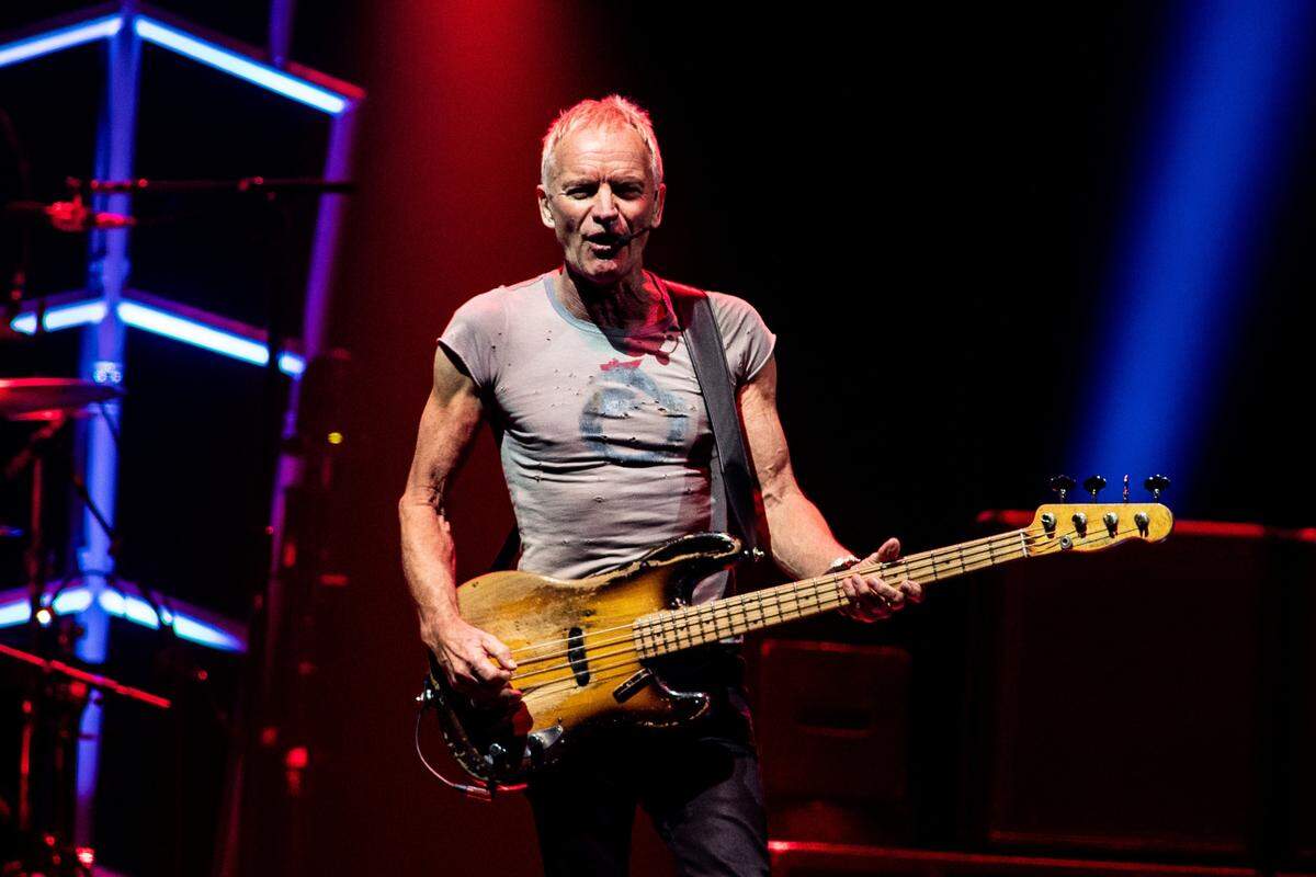 Tour de Sting 3.0 del 20 al 21 de octubre en el Fillmore Miami Beach.