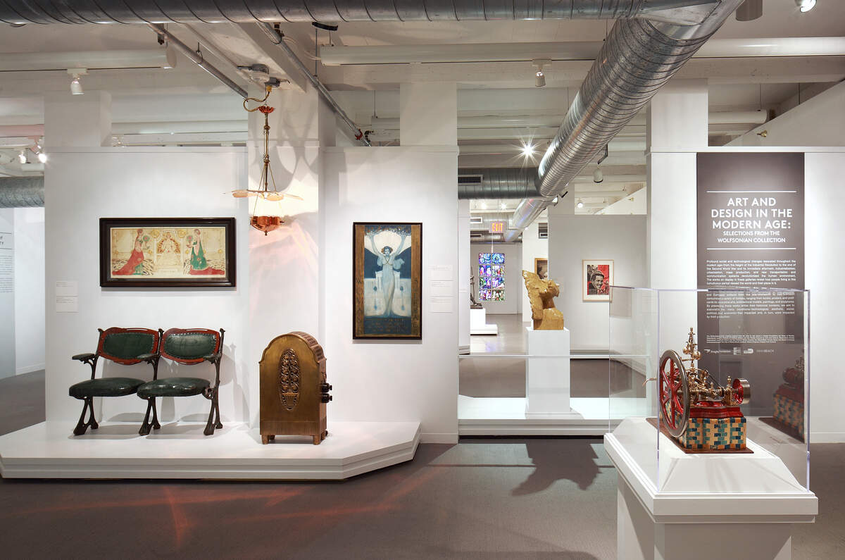 Arte y Diseño en la Edad Moderna es una de las exhibiciones del museo The Wolfsonian-FIU