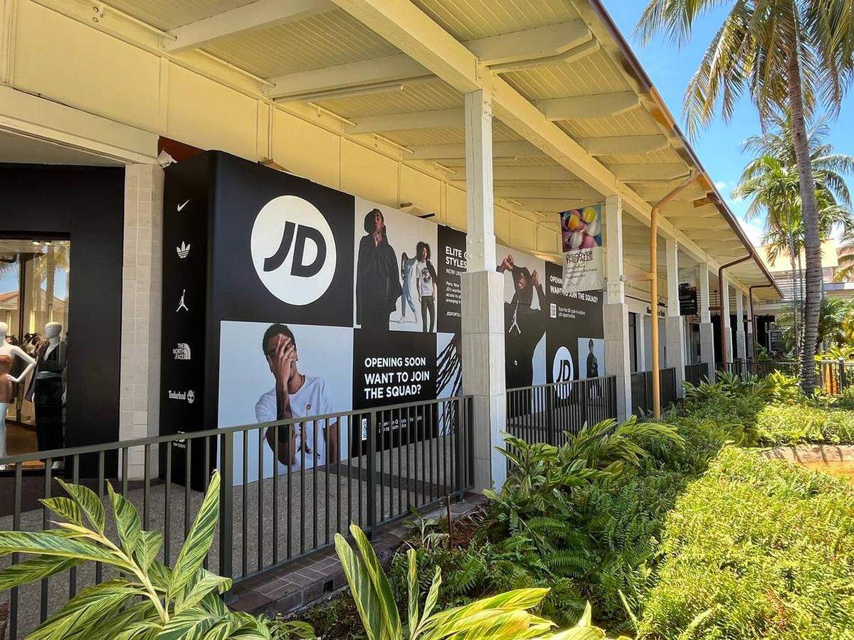 JD Sports está en construcción en The Falls en South Miami-Dade.