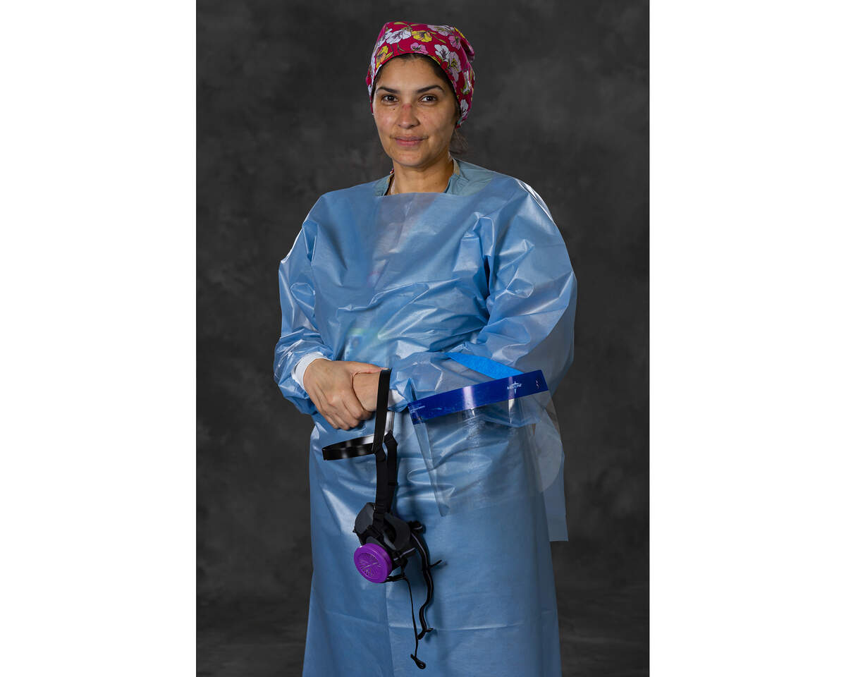 Evelyn González, enfermera registrada, Emergencias, Baptist Health South Florida.
