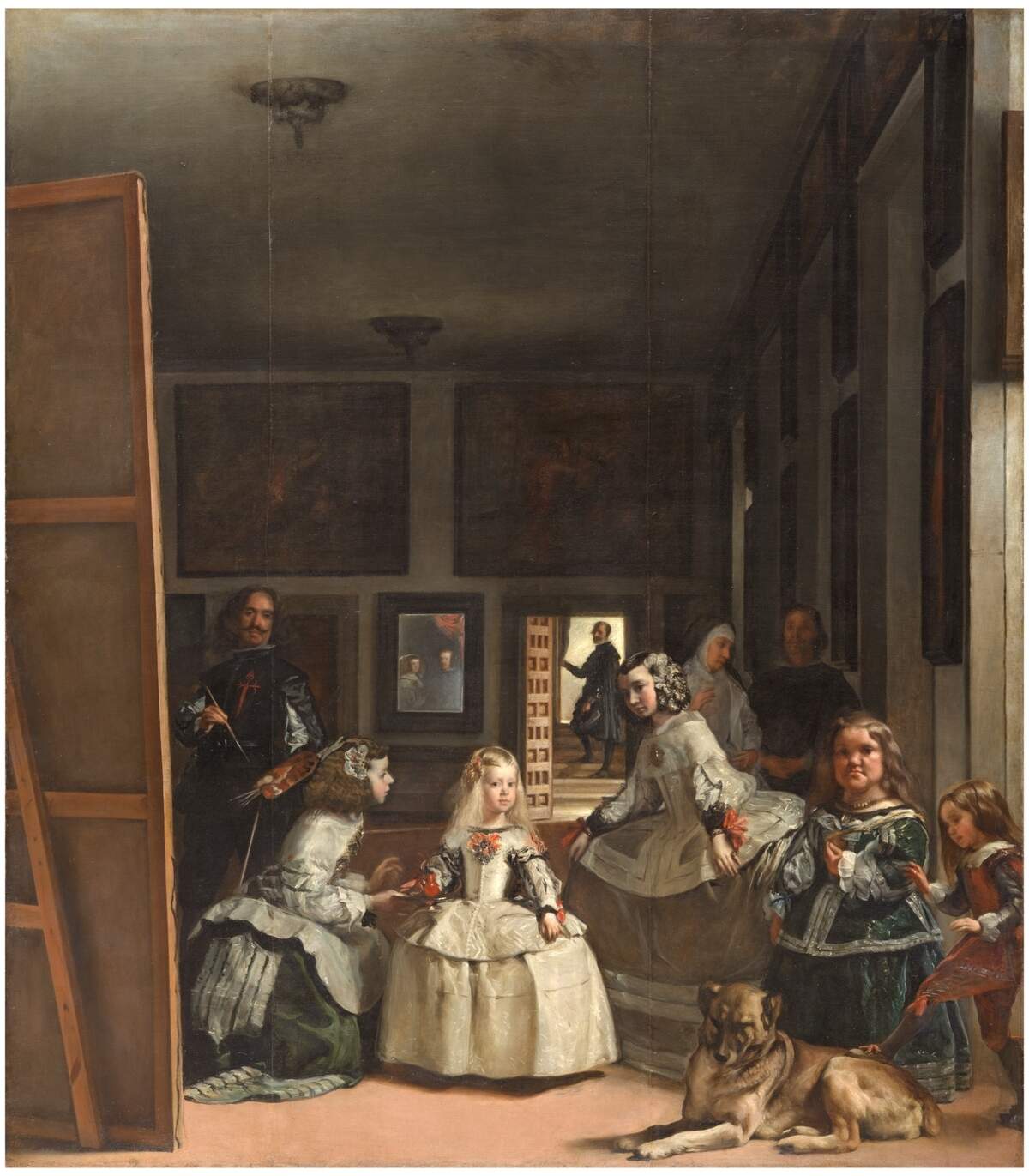 ‘Las Meninas’, 1656, Diego Rodríguez de Silva y Velázquez, óleo sobre lienzo.