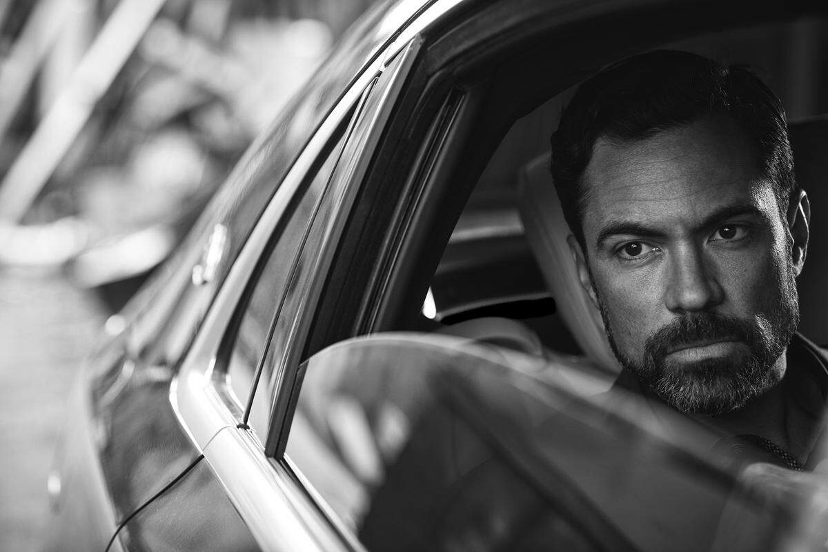 El actor Danny Pino interpreta al narcotraficante Miguel Galindo en la serie Mayans M.C., de FX.