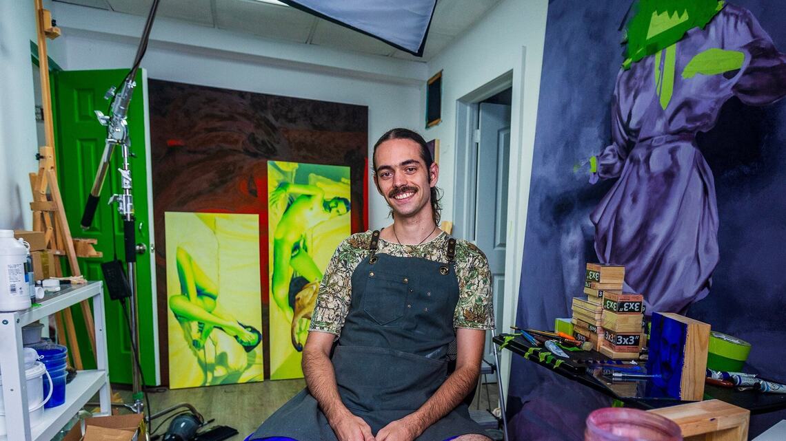 Artistas de Miami luchan por encontrar estudios asequibles en medio de la crisis inmobiliaria