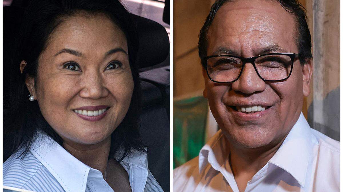 La candidata derechista Keiko Fujimori se enfrentará al izquierdista Roberto Sánchez, en la segunda vuelta de la elección presidencial de Perú, que se realizará el domingo 7 de junio.